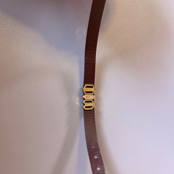NWT Stella & Dot - Keep Collective - 3 charms on brown camouflage leather band - Picture 4 of 10